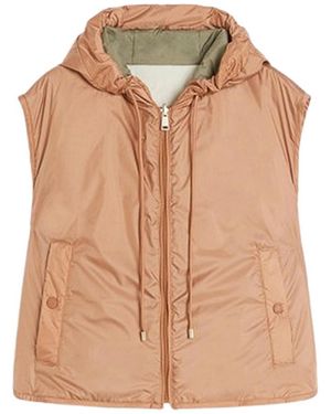 Weekend by Maxmara Reversible Water-Repellent Canvas Vest - Natural
