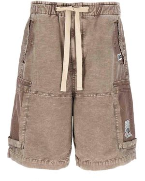 Maison Mihara Yasuhiro Cargo Bermuda Shorts - Grey