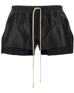 Rick Owens 'Fog Boxers' Shorts - Black