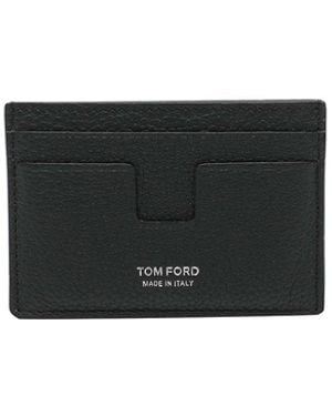 Tom Ford T Line Classic Cards Holder - White