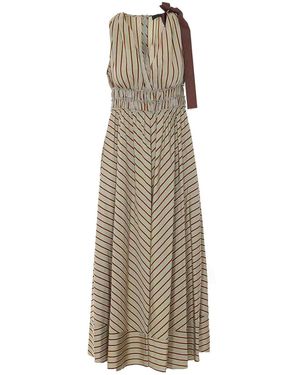 Liu Jo And Long Dress - Natural
