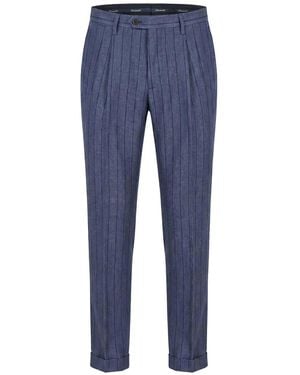 Drumohr Carrot Pants - Blue