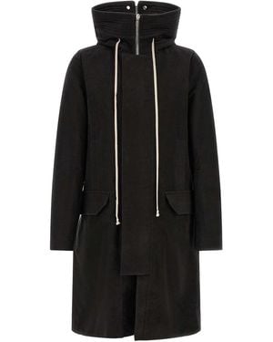 Rick Owens Megaparka' Parka - Black
