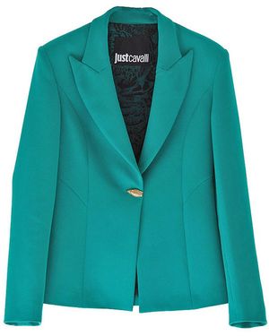 Just Cavalli Claw Cady Jacket - Green