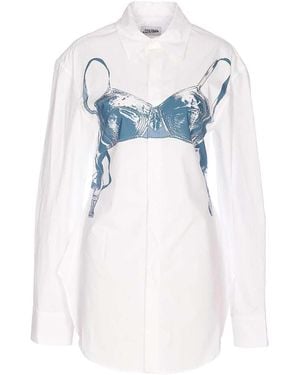 Jean Paul Gaultier Shirt With Frontal Buttons Closure - Blue
