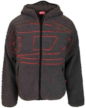 DIESEL Teddy Hoodie - Grey