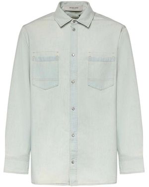 Golden Goose Denim Overshirt - White