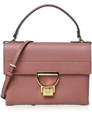 Coccinelle Arlettis Mini Leather Bag - Pink
