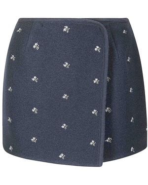 Rier Walker Mini Skirt - Blue