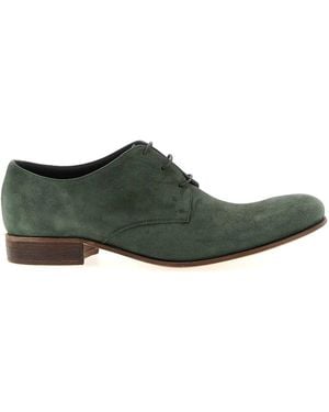 Julian Fashion Suede Lace Up - Green