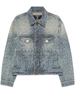 Balmain Denim Jacket - Blue