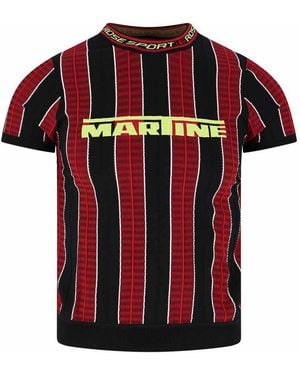 Martine Rose Logo T-Shirt - Red