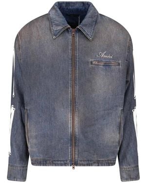 Amiri Bones Jacket - Blue