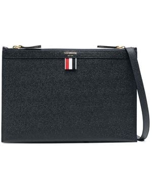 Thom Browne Borsa A Tracolla - Nero
