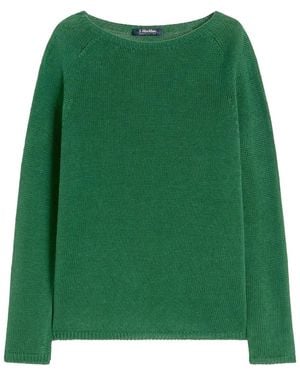 Max Mara Giolino Linfa Jumper - Green