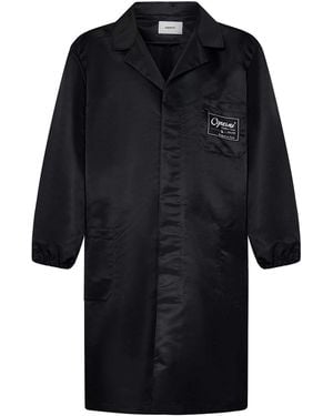 Coperni Single-Breasted Coat - Black