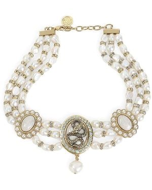 Roberto Cavalli Necklace - White