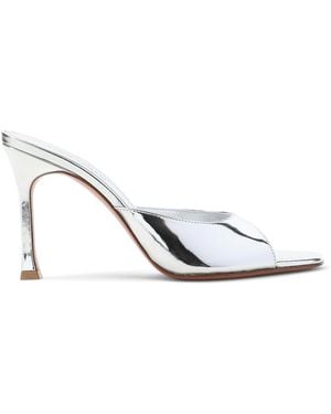 AMINA MUADDI Alexa 95 Slippers - White