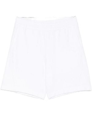Givenchy Logo Cotton Shorts - White