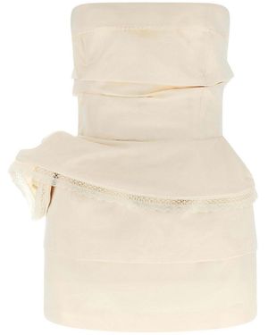 Magda Butrym 'Re26 Dress 01' Dress - Natural