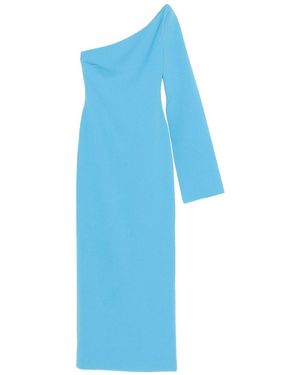 Solace London Alina Midi Dress - Blue