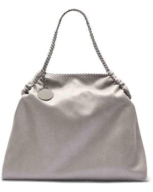 Stella McCartney Falabella Drawstring Tote Bag - Grey