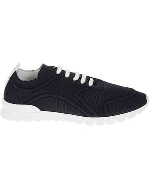 Kiton Sneakers With Accents - Blue