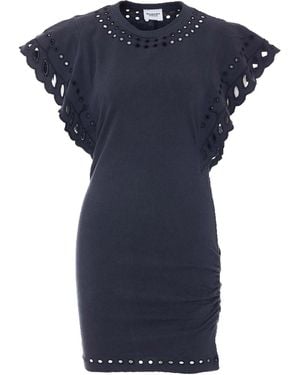 Isabel Marant Faded Orlan Dress - Blue