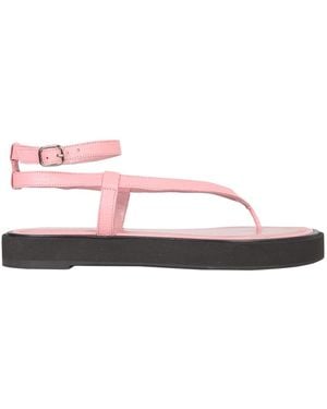 BY FAR Cece Thong Sandals - Pink