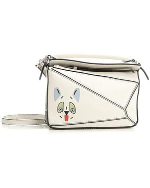 Loewe Mini Borsa - Bianco