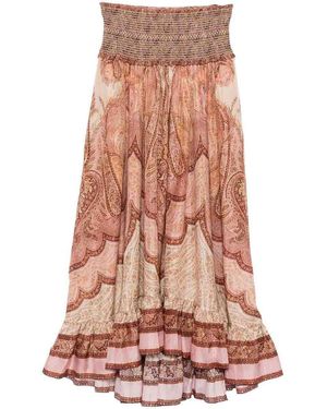 Zimmermann Falda Larga - Rosa
