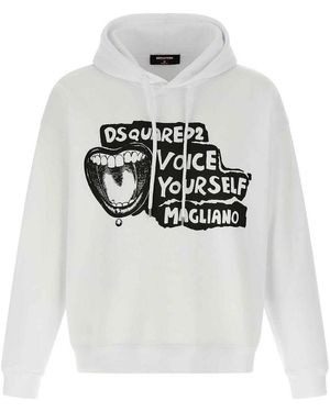 DSquared² Capsule Hoodie - White