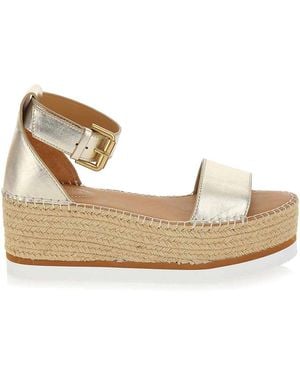 See By Chloé Glyn Espadrillas Plateau - Neutro