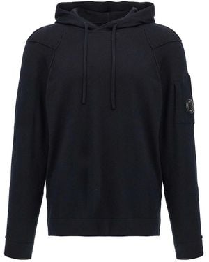 C.P. Company Sea Island Hoodie - Blue