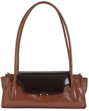 Marni Trunkette Shoulder - Brown
