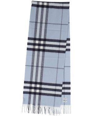 Burberry Scarfs Cashmere - Blue