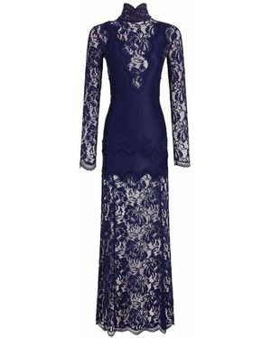 Rabanne Elegant Maxi Dress - Blue