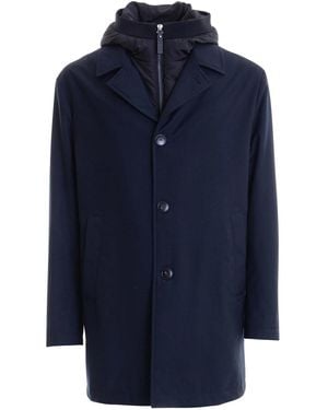 Canali Coat - Blue