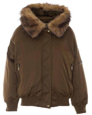 MICHAEL Michael Kors Bomber - Brown