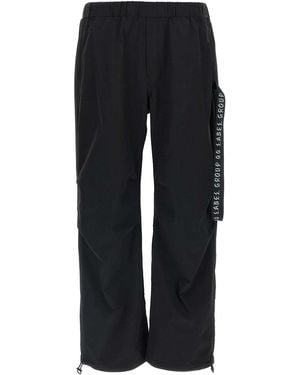44 Label Group Id Drawsting Trousers - Blue