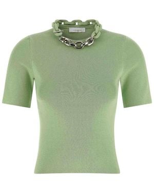 Rabanne Chain T-Shirt - Green