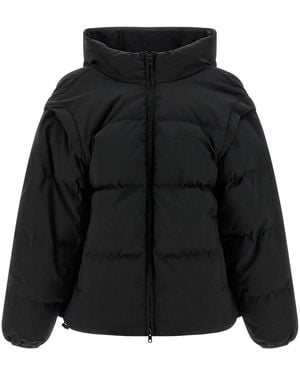MM6 by Maison Margiela Embroidery Down Jacket - Black