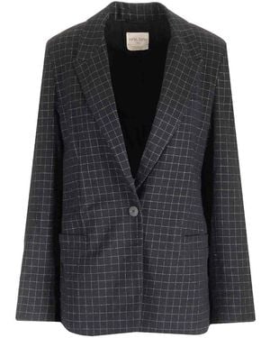 forte_forte Boxy Fit Blazer - Black