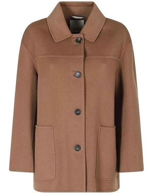 Max Mara Coat Giugno - Brown