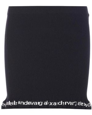 Alexander Wang Mini Skirt - Black