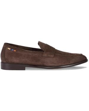 Paul Smith Figino Suede Loafers - Brown