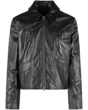 Amiri Leather Jacket - Black