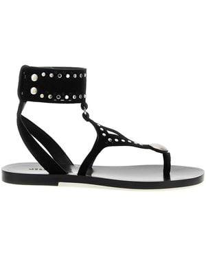 Isabel Marant Edil Sandals - Black