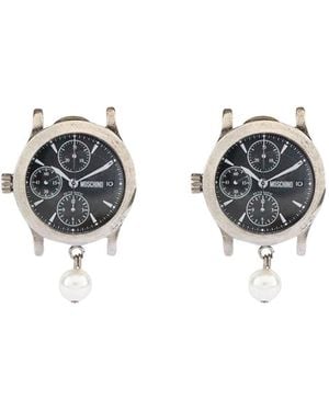 Moschino Orologi Orecchini - Metallizzato