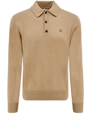 Burberry Carson Pole Shirt - Natural